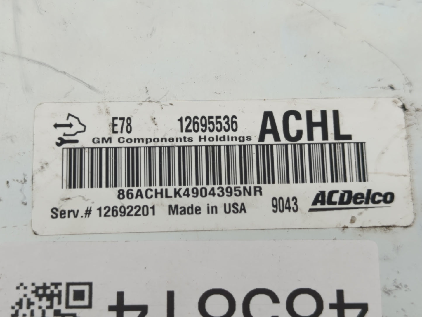 2017-2021 Chevrolet Trax PCM Engine Control Computer ECU ECM PCU OEM P/N:12668986 12677671 Fits Fits 2017 2018 2019 2020 202