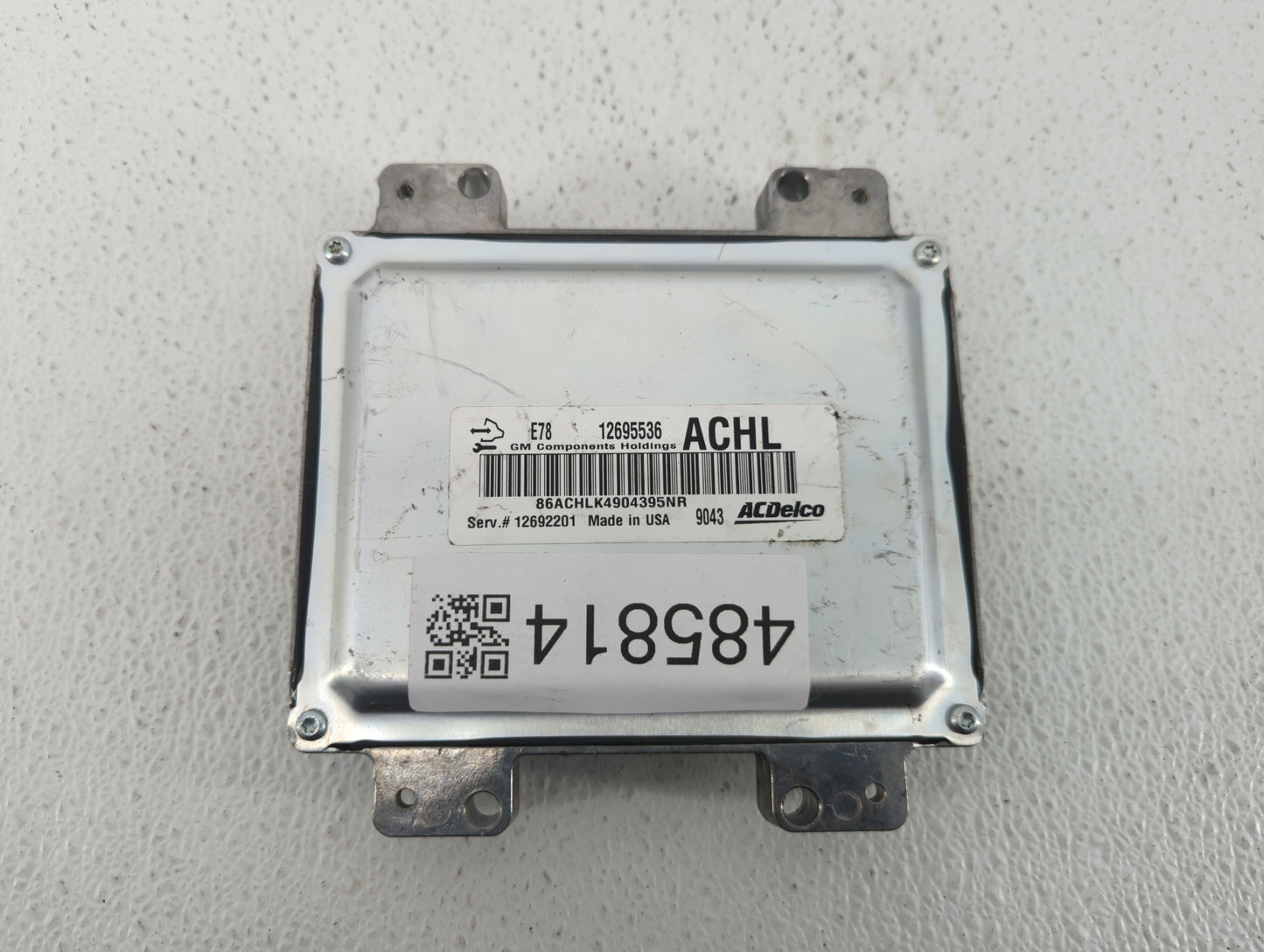 2017-2021 Chevrolet Trax PCM Engine Control Computer ECU ECM PCU OEM P/N:12668986 12677671 Fits Fits 2017 2018 2019 2020 202