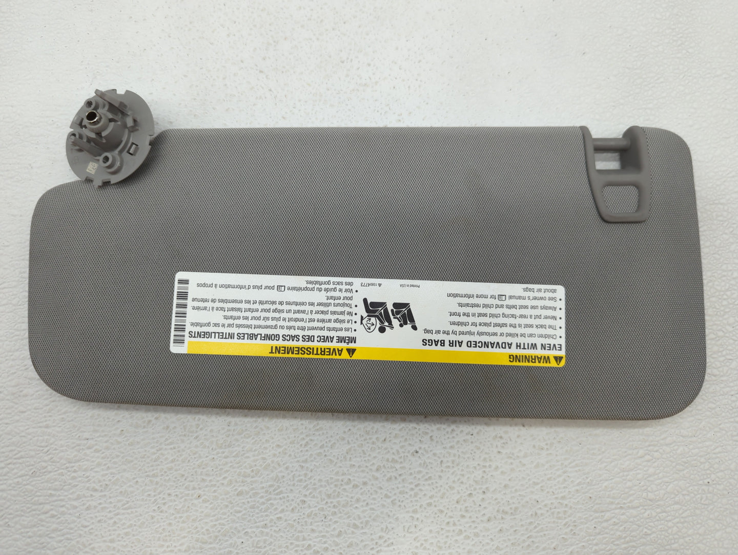 2017-2021 Chevrolet Trax Sun Visor Shade Replacement Passenger Right Mirror Fits Fits 2017 2018 2019 2020 2021 OEM Used Auto