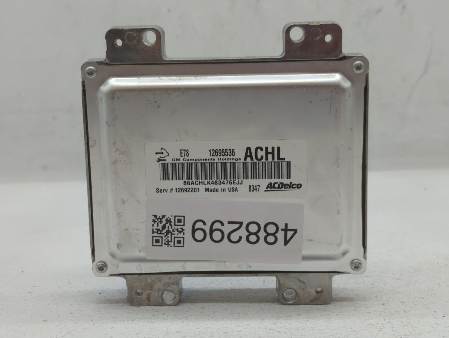 2017-2021 Chevrolet Trax PCM Engine Control Computer ECU ECM PCU OEM P/N:12692201 12695536 Fits Fits 2017 2018 2019 2020 202