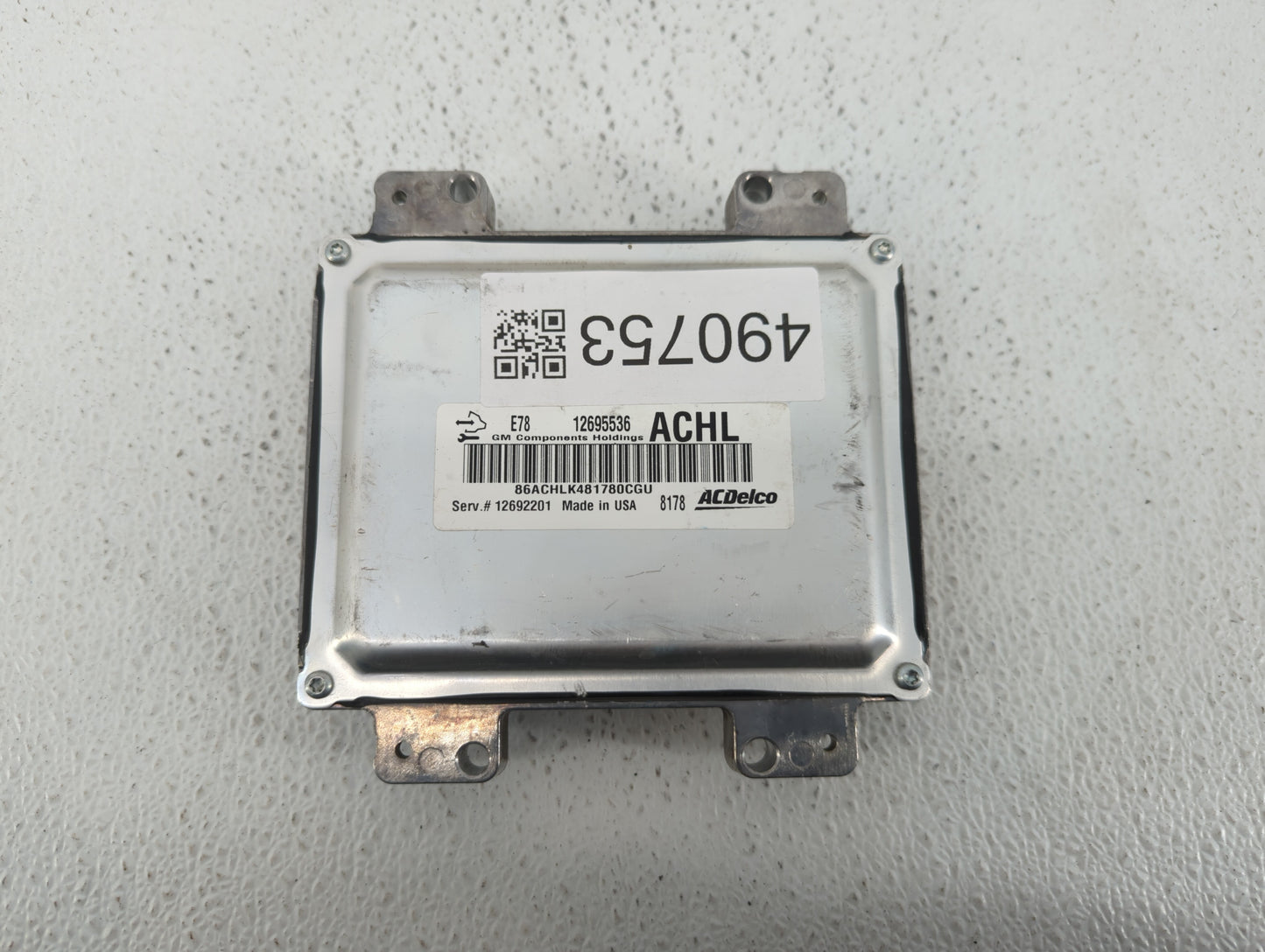 2017-2021 Chevrolet Trax PCM Engine Control Computer ECU ECM PCU OEM P/N:12692201 12695536 Fits Fits 2017 2018 2019 2020 202