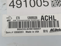 2017-2021 Chevrolet Trax PCM Engine Control Computer ECU ECM PCU OEM P/N:12692201 12695536 Fits Fits 2017 2018 2019 2020 202