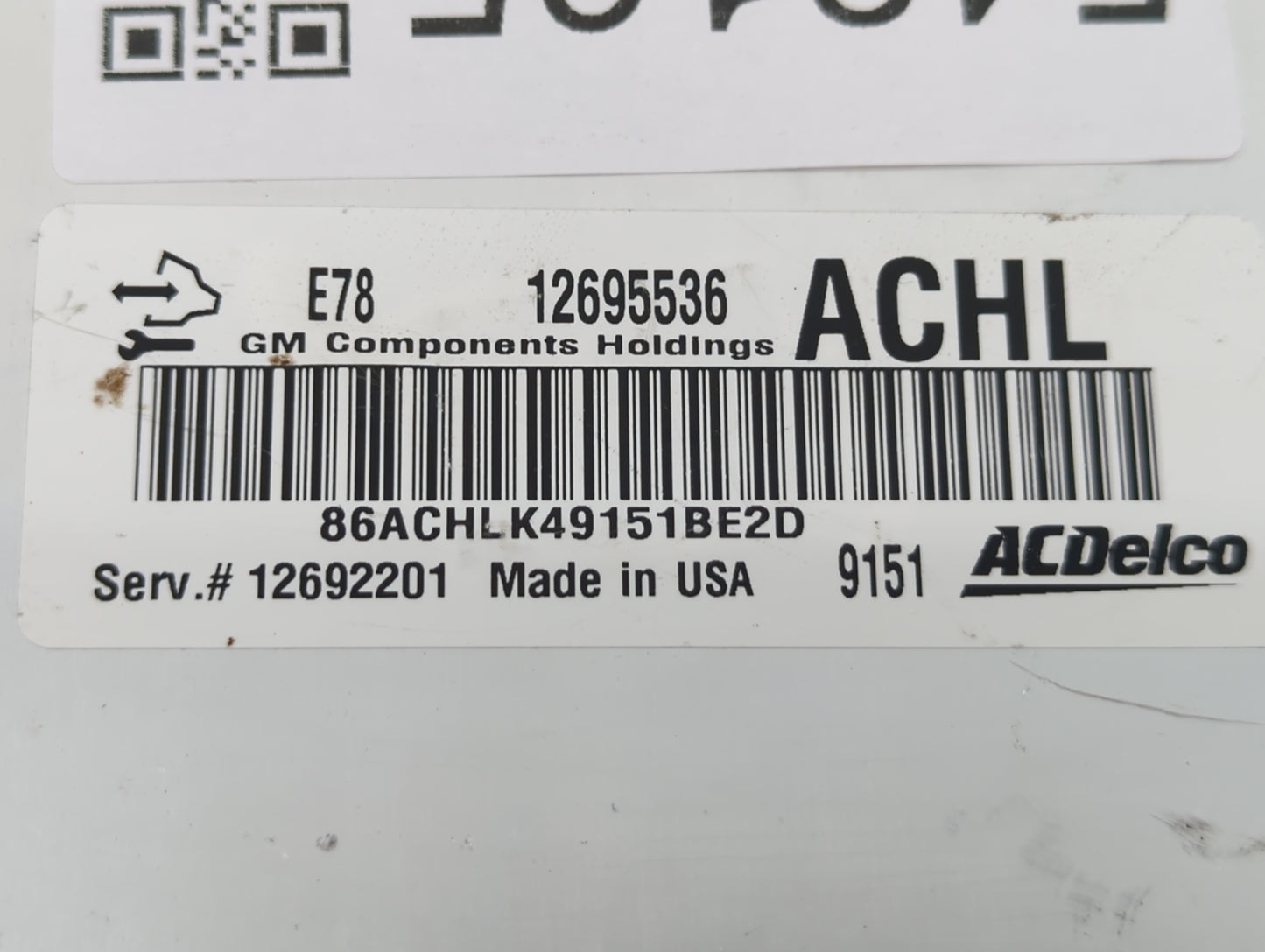 2017-2021 Chevrolet Trax PCM Engine Control Computer ECU ECM PCU OEM P/N:12692201 12695536 Fits Fits 2017 2018 2019 2020 202