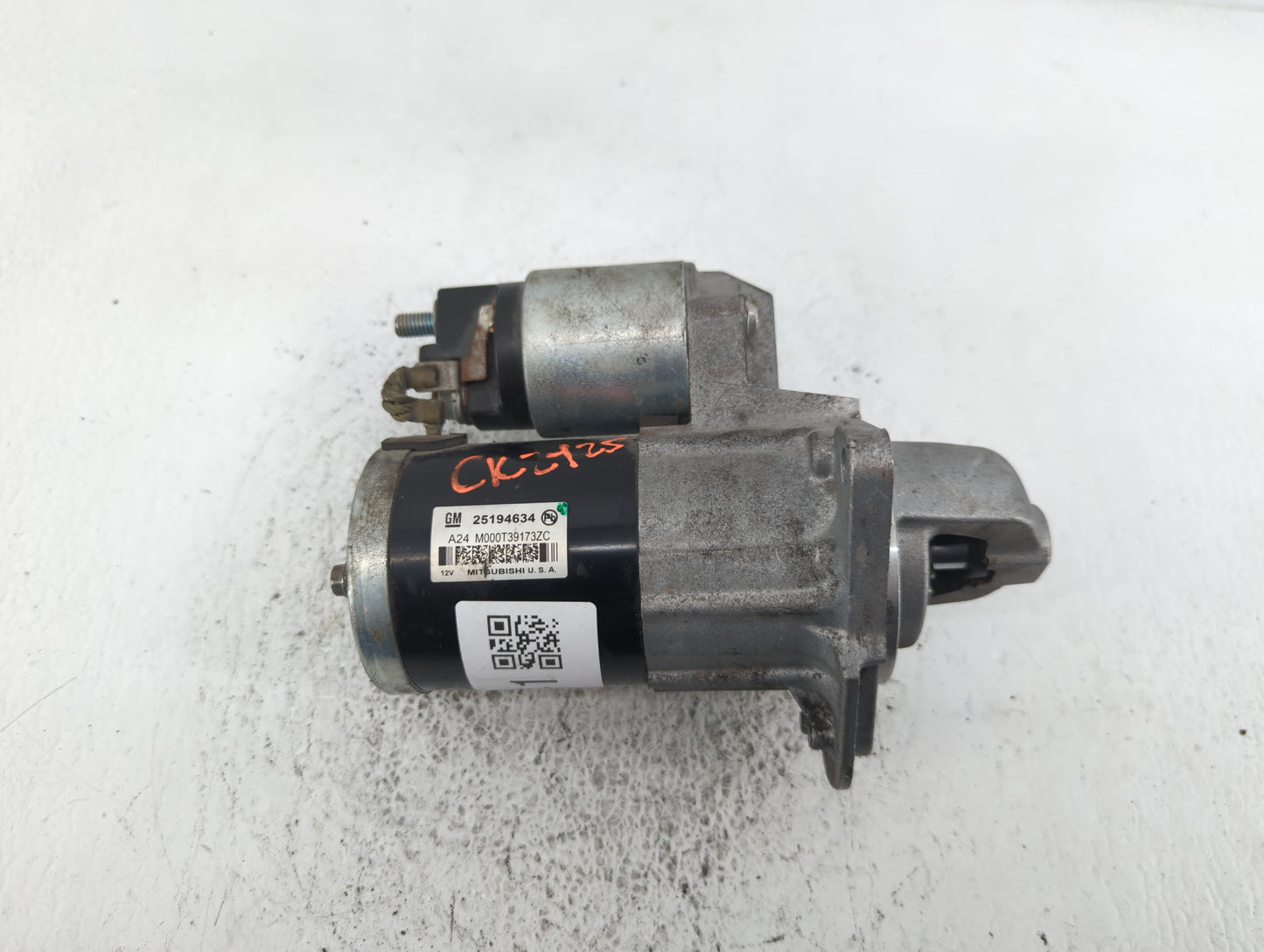 2013-2021 Chevrolet Trax Car Starter Motor Solenoid OEM P/N:M000T39173ZC 25194634 Fits OEM Used Auto Parts - Oemusedautopart
