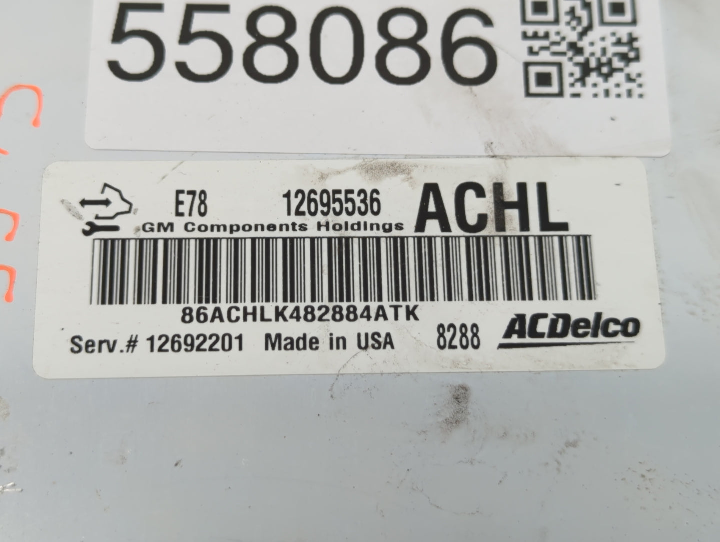 2017-2021 Chevrolet Trax PCM Engine Control Computer ECU ECM PCU OEM P/N:12695536 Fits Fits 2017 2018 2019 2020 2021 OEM Use