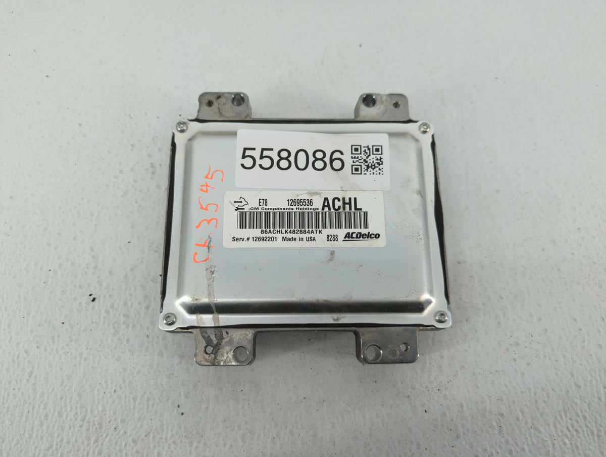 2017-2021 Chevrolet Trax PCM Engine Control Computer ECU ECM PCU OEM P/N:12695536 Fits 2017 2018 2019 2020 2021 OEM Used Aut