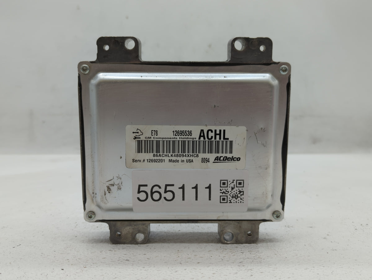 2017-2021 Chevrolet Trax PCM Engine Control Computer ECU ECM PCU OEM P/N:12695536 Fits 2017 2018 2019 2020 2021 OEM Used Aut