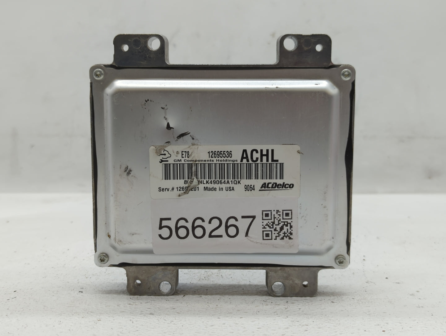 2017-2021 Chevrolet Trax PCM Engine Control Computer ECU ECM PCU OEM P/N:12695536 Fits Fits 2017 2018 2019 2020 2021 OEM Use
