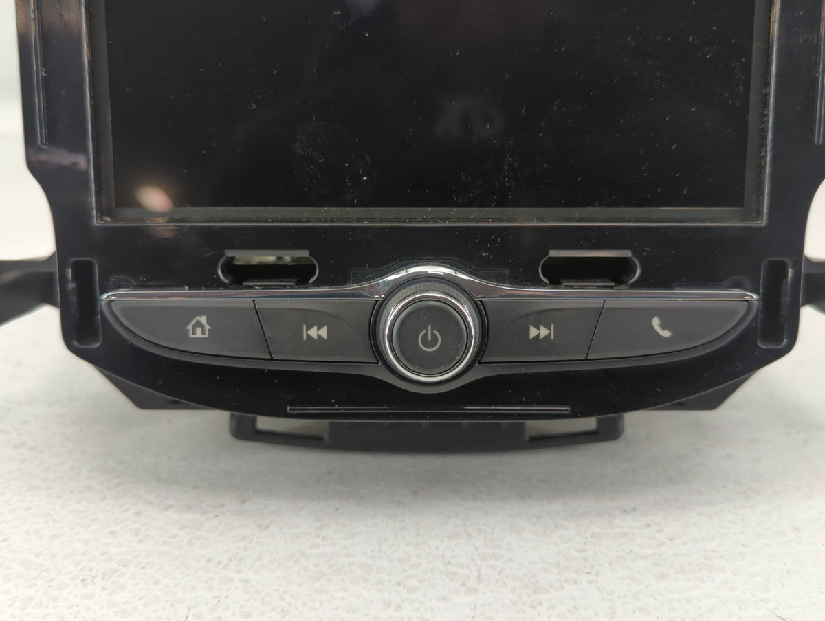 2017 Chevrolet Trax Radio AM FM Cd Player Receiver Replacement P/N:84388577 Fits OEM Used Auto Parts - Oemusedautoparts1.com
