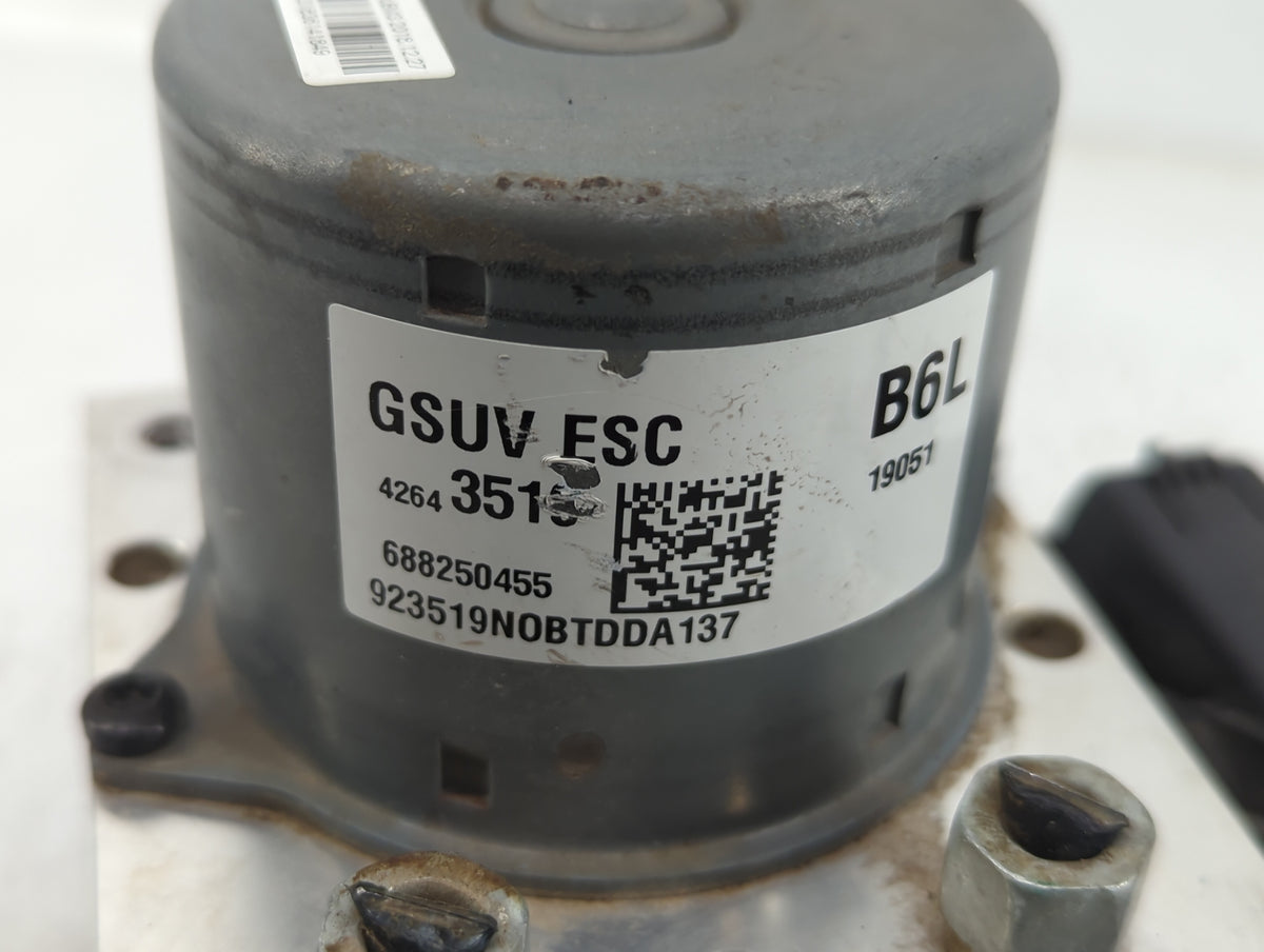 2017-2021 Chevrolet Trax Anti-Lock Brake ABS Pump Module Actuator OEM P/N:688250455 4264351 Fits Fits 2017 2018 2019 2020 20