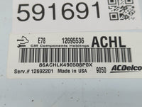 2017-2021 Chevrolet Trax PCM Engine Control Computer ECU ECM PCU OEM P/N:12695536 Fits Fits 2017 2018 2019 2020 2021 OEM Use