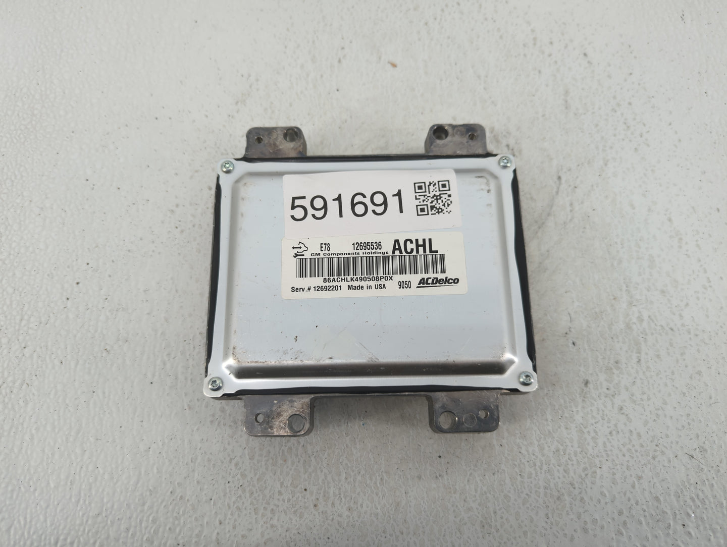 2017-2021 Chevrolet Trax PCM Engine Control Computer ECU ECM PCU OEM P/N:12695536 Fits Fits 2017 2018 2019 2020 2021 OEM Use