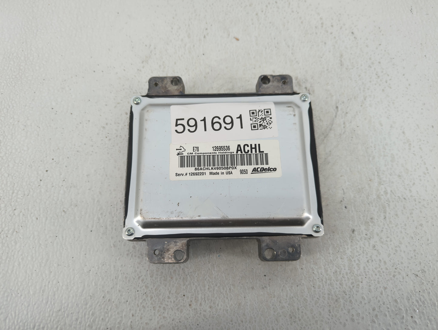 2017-2021 Chevrolet Trax PCM Engine Control Computer ECU ECM PCU OEM P/N:12695536 Fits Fits 2017 2018 2019 2020 2021 OEM Use