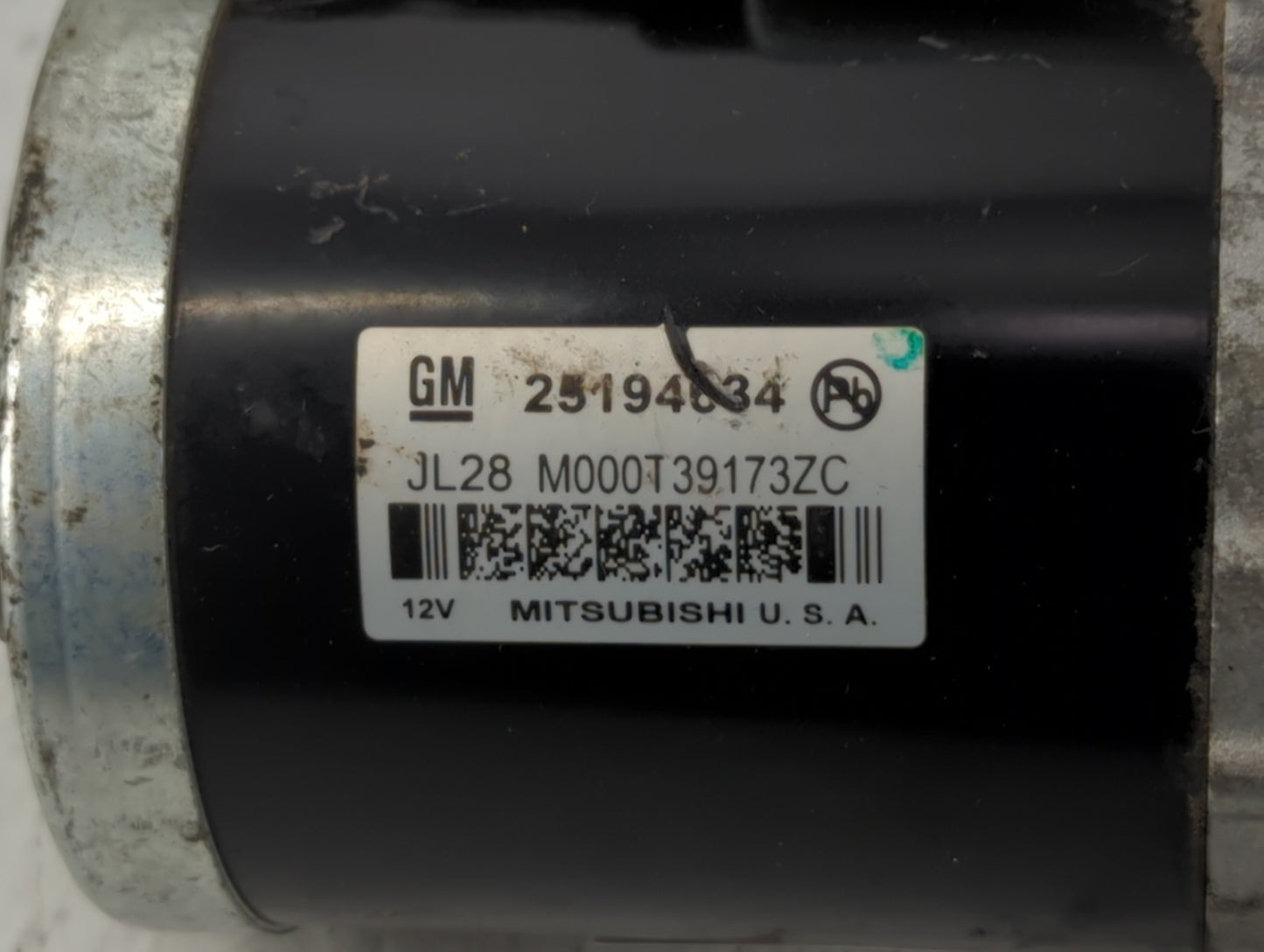 2013-2021 Chevrolet Trax Car Starter Motor Solenoid OEM P/N:M000T39173ZC 25194634 Fits OEM Used Auto Parts - Oemusedautopart