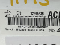 2017-2021 Chevrolet Trax PCM Engine Control Computer ECU ECM PCU OEM P/N:12695536 12692201 Fits Fits 2017 2018 2019 2020 202
