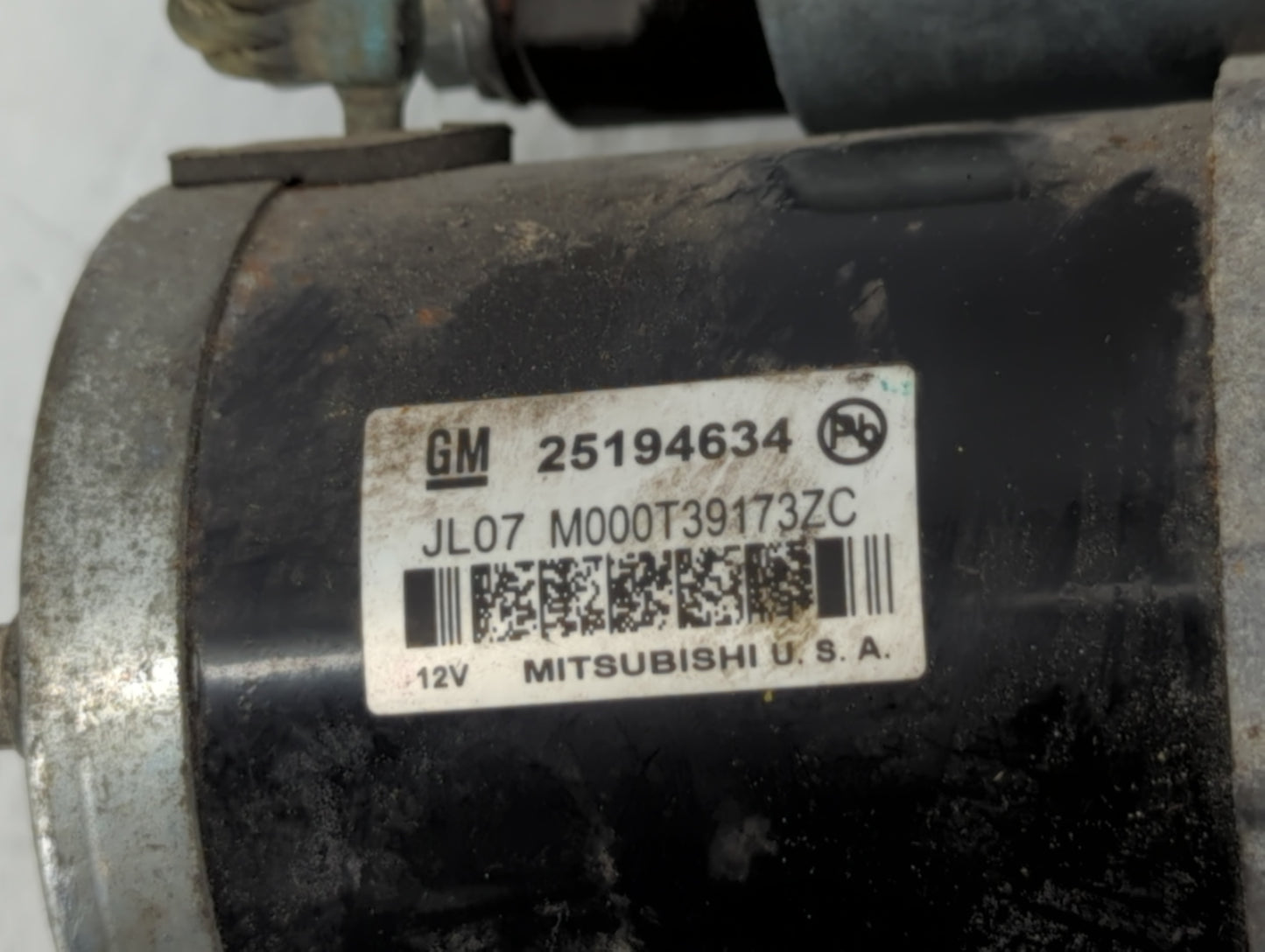 2013-2021 Chevrolet Trax Car Starter Motor Solenoid OEM P/N:25194634 Fits OEM Used Auto Parts - Oemusedautoparts1.com