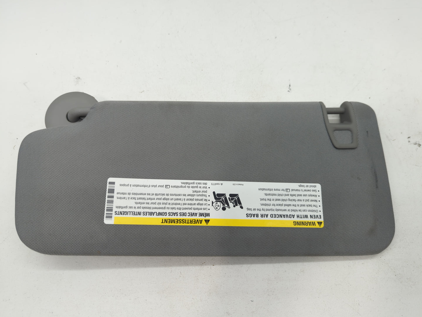 2017-2020 Chevrolet Trax Sun Visor Shade Replacement Passenger Right Mirror Fits Fits 2017 2018 2019 2020 OEM Used Auto Part