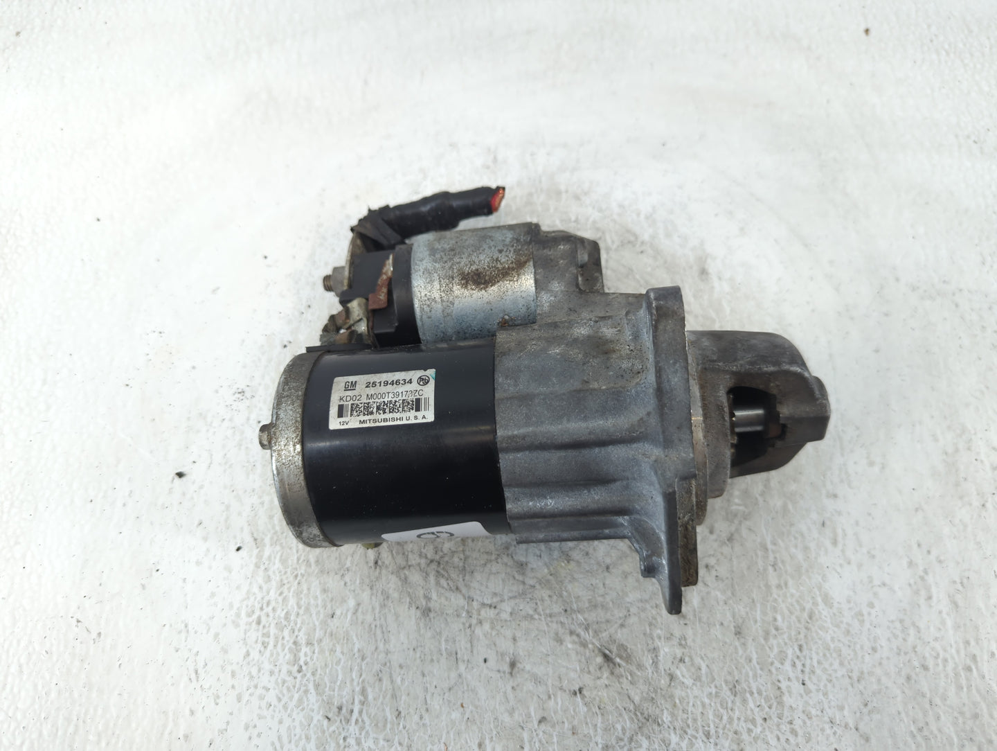 2013-2021 Chevrolet Trax Car Starter Motor Solenoid OEM P/N:M000T39173ZC 25194634 Fits OEM Used Auto Parts - Oemusedautopart
