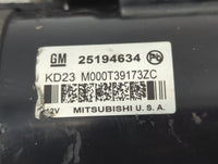 2013-2021 Chevrolet Trax Car Starter Motor Solenoid OEM P/N:25194634 M000T39173ZC Fits OEM Used Auto Parts - Oemusedautopart