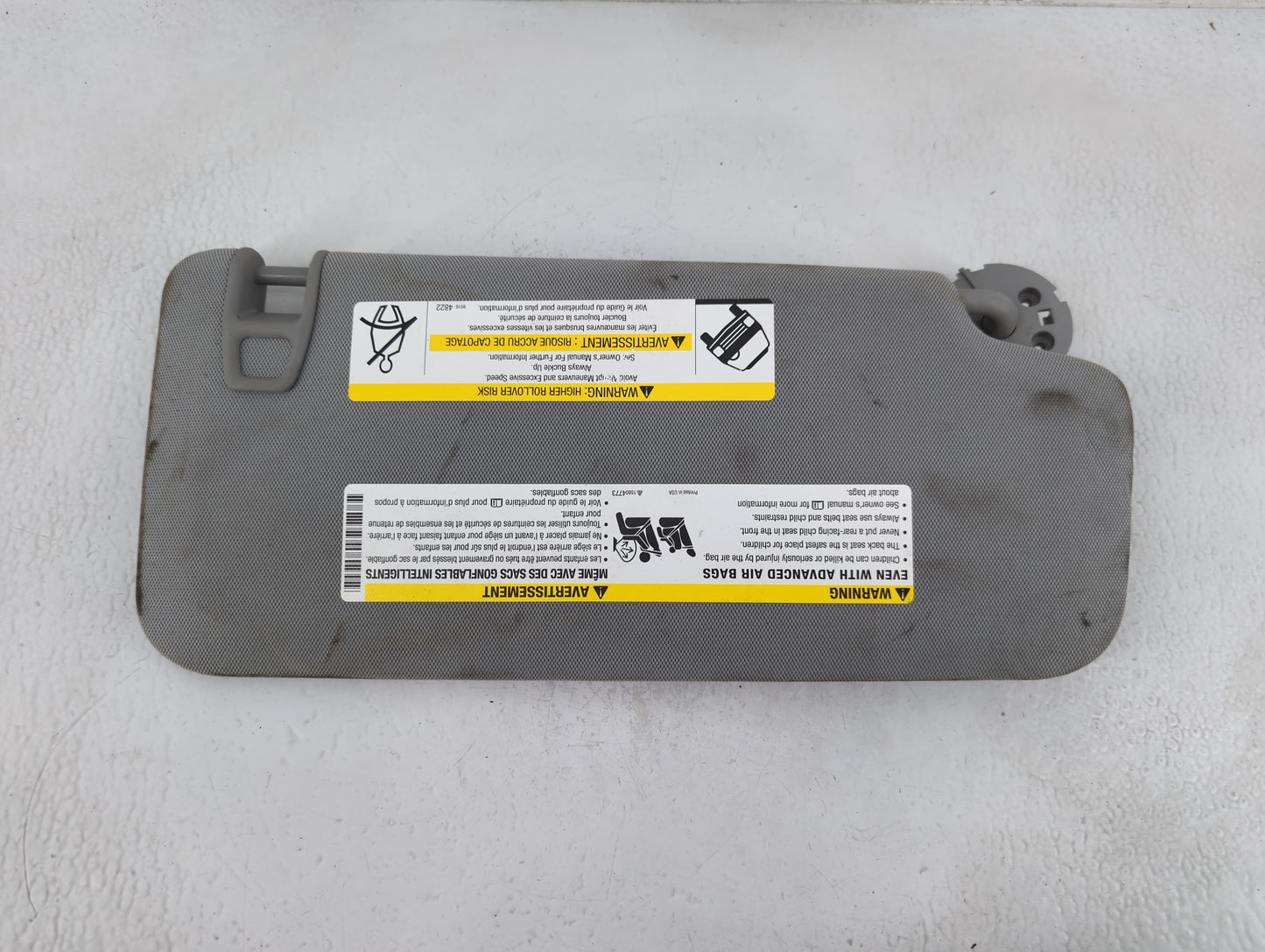 2017-2021 Chevrolet Trax Sun Visor Shade Replacement Driver Left Mirror Fits Fits 2017 2018 2019 2020 2021 OEM Used Auto Par