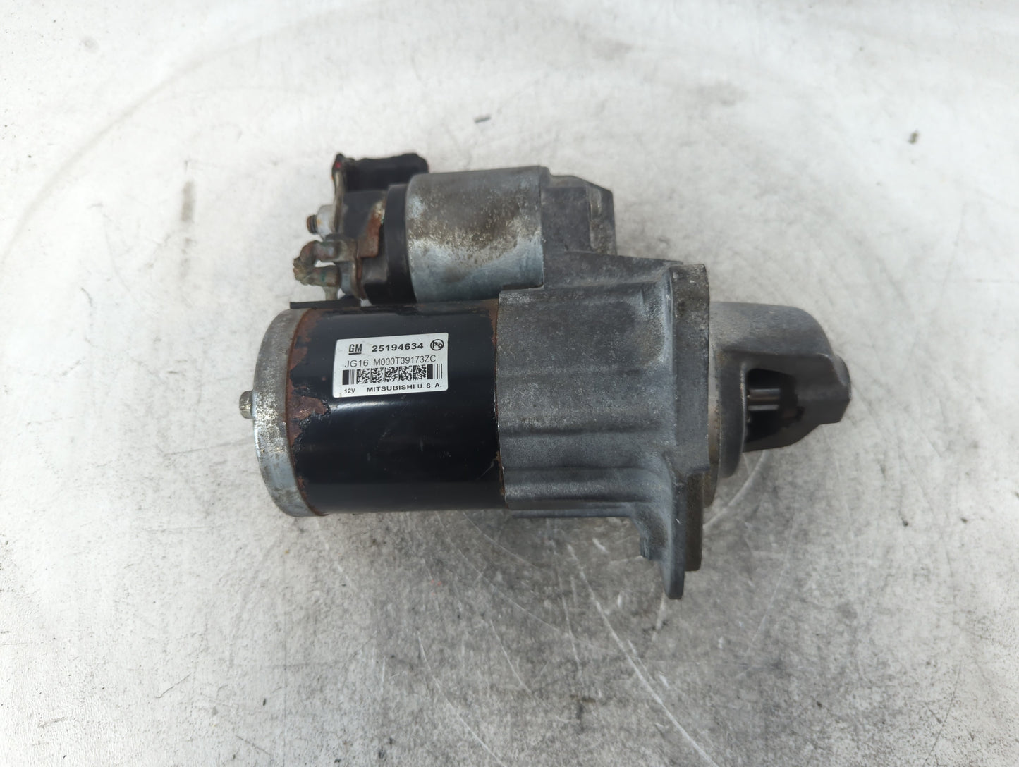 2013-2021 Chevrolet Trax Car Starter Motor Solenoid OEM P/N:M000T39173ZC 25194634 Fits OEM Used Auto Parts - Oemusedautopart