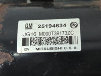 2013-2021 Chevrolet Trax Car Starter Motor Solenoid OEM P/N:M000T39173ZC 25194634 Fits OEM Used Auto Parts - Oemusedautopart