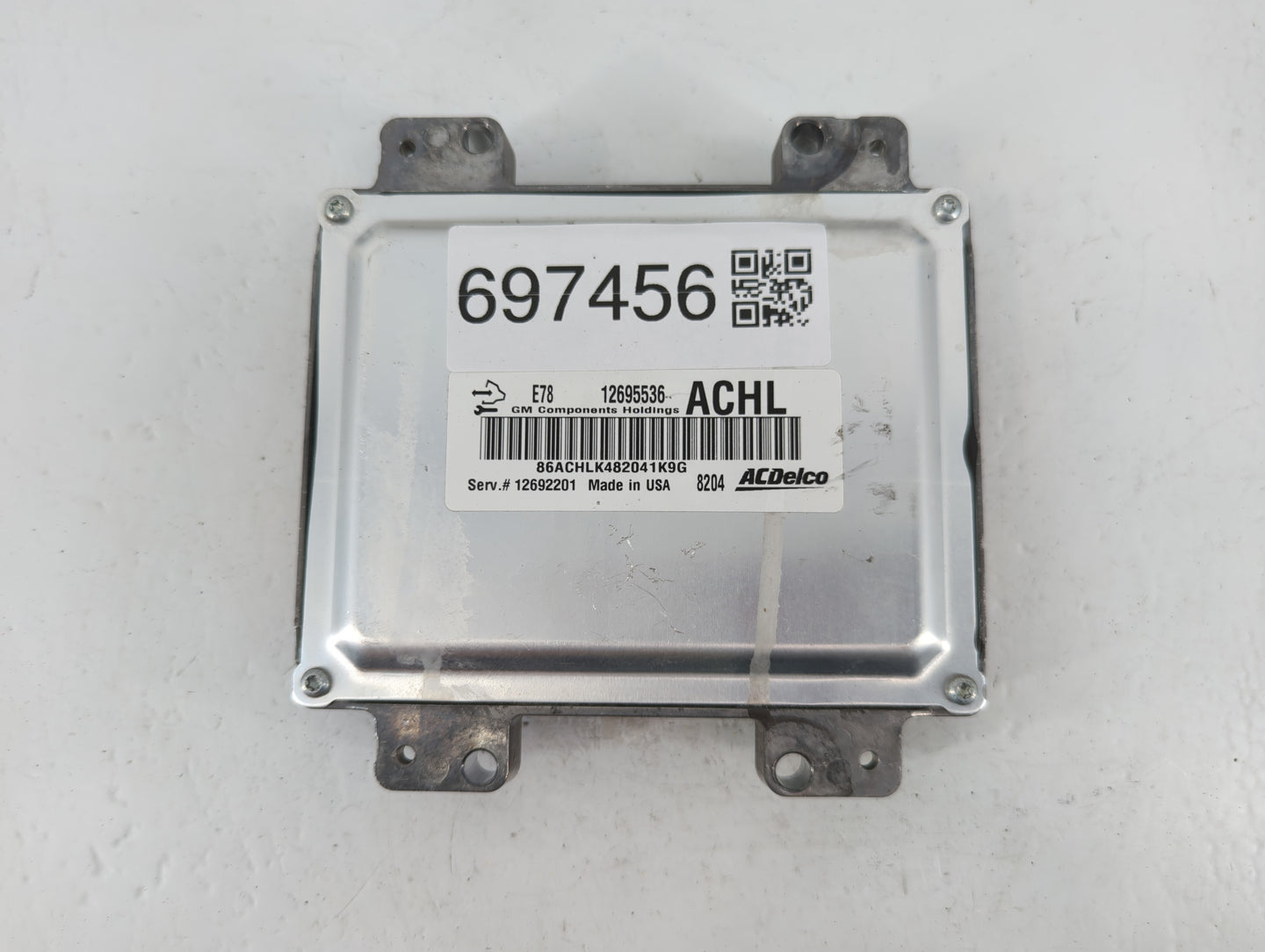 2017-2021 Chevrolet Trax PCM Engine Control Computer ECU ECM PCU OEM P/N:12692201 12695536 Fits Fits 2017 2018 2019 2020 202