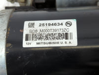 2013-2021 Chevrolet Trax Car Starter Motor Solenoid OEM P/N:25194634 Fits OEM Used Auto Parts - Oemusedautoparts1.com