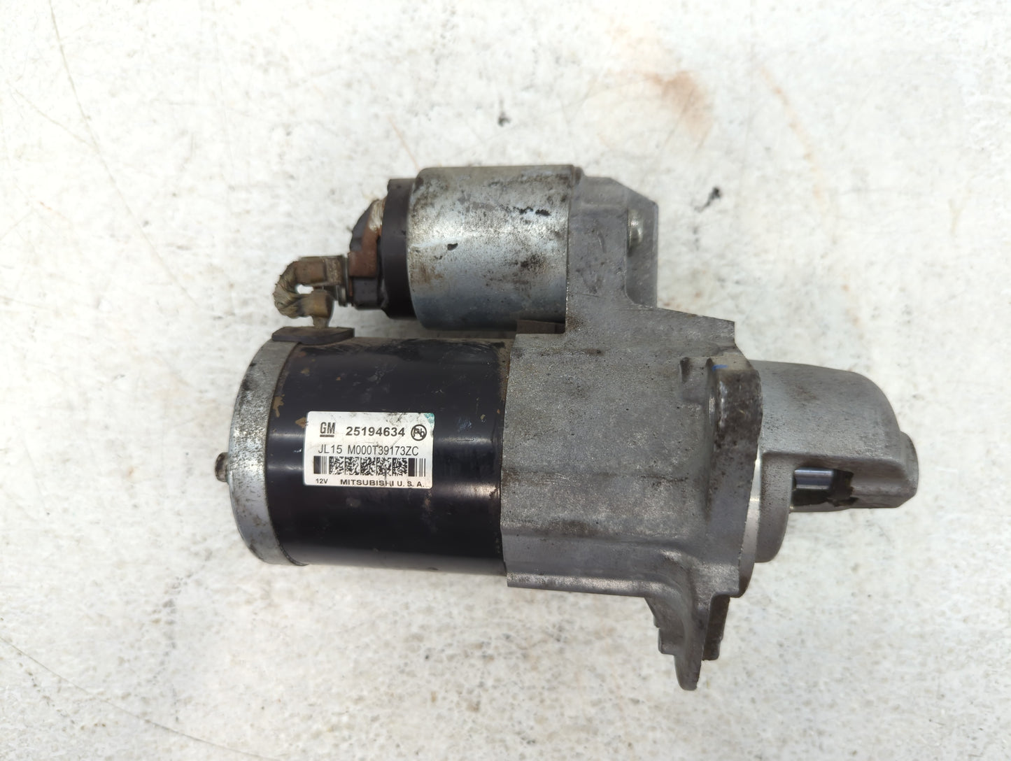 2013-2021 Chevrolet Trax Car Starter Motor Solenoid OEM P/N:M000T39173ZC 25194634 Fits OEM Used Auto Parts - Oemusedautopart