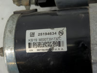 2013-2021 Chevrolet Trax Car Starter Motor Solenoid OEM P/N:25194634 Fits OEM Used Auto Parts - Oemusedautoparts1.com