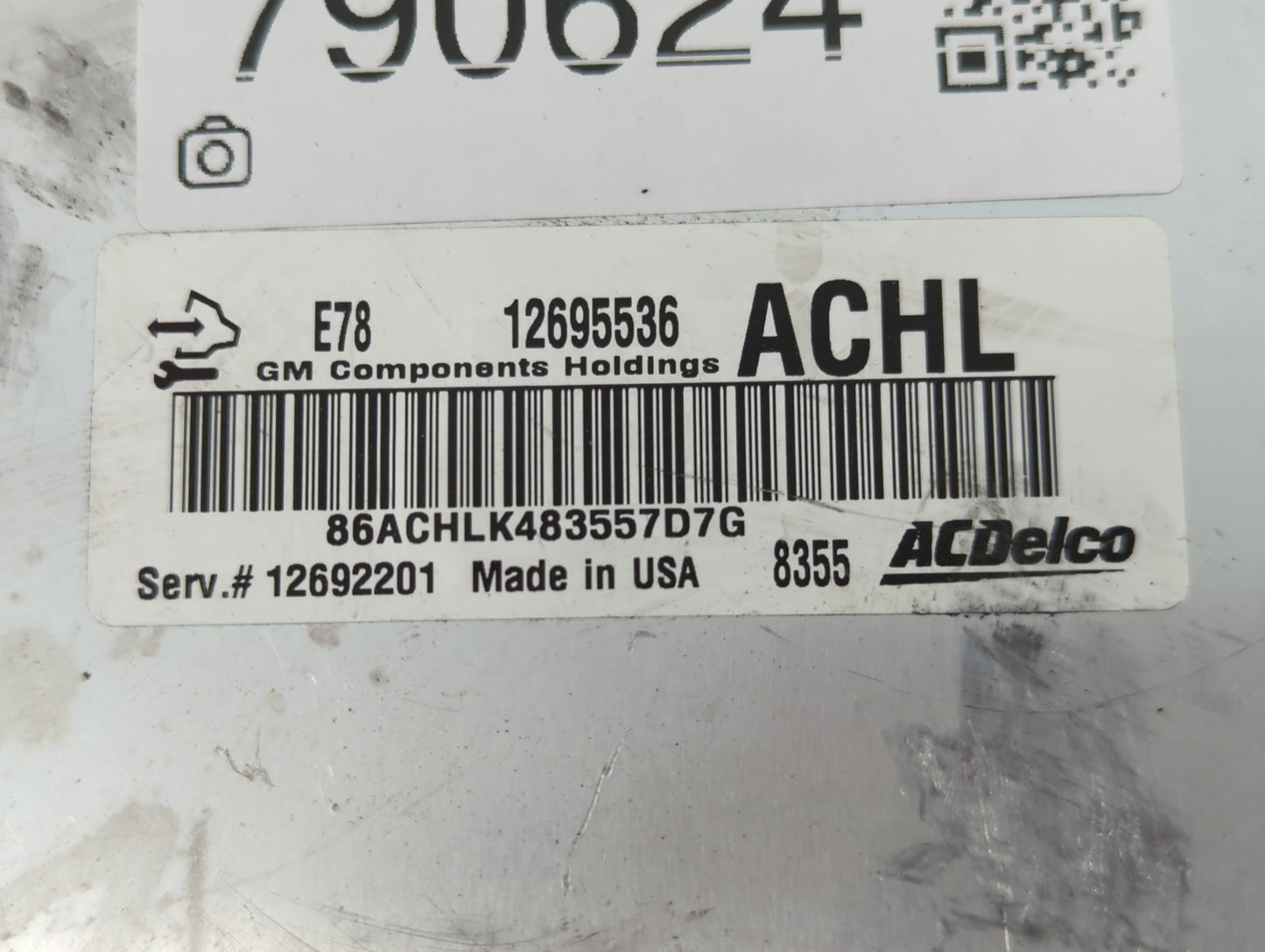 2017-2021 Chevrolet Trax PCM Engine Control Computer ECU ECM PCU OEM P/N:12692201 12695536 Fits Fits 2017 2018 2019 2020 202