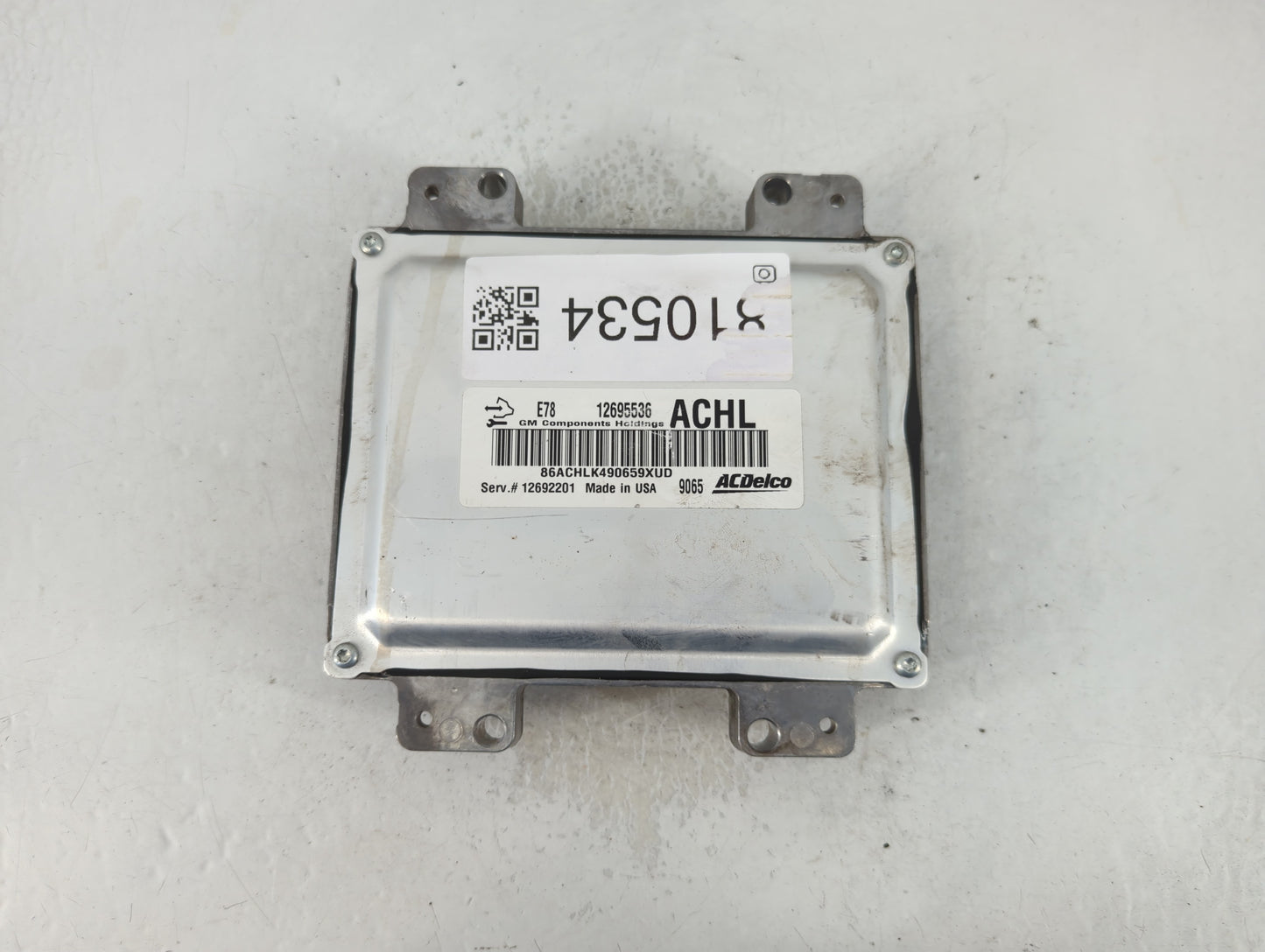 2017-2021 Chevrolet Trax PCM Engine Control Computer ECU ECM PCU OEM P/N:12692201 12695536 Fits Fits 2017 2018 2019 2020 202
