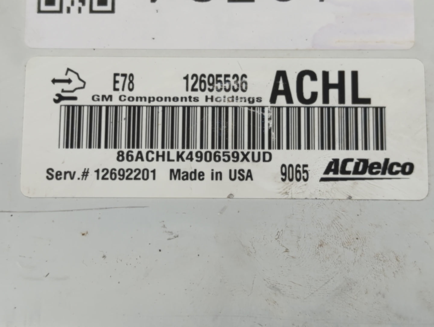 2017-2021 Chevrolet Trax PCM Engine Control Computer ECU ECM PCU OEM P/N:12692201 12695536 Fits Fits 2017 2018 2019 2020 202