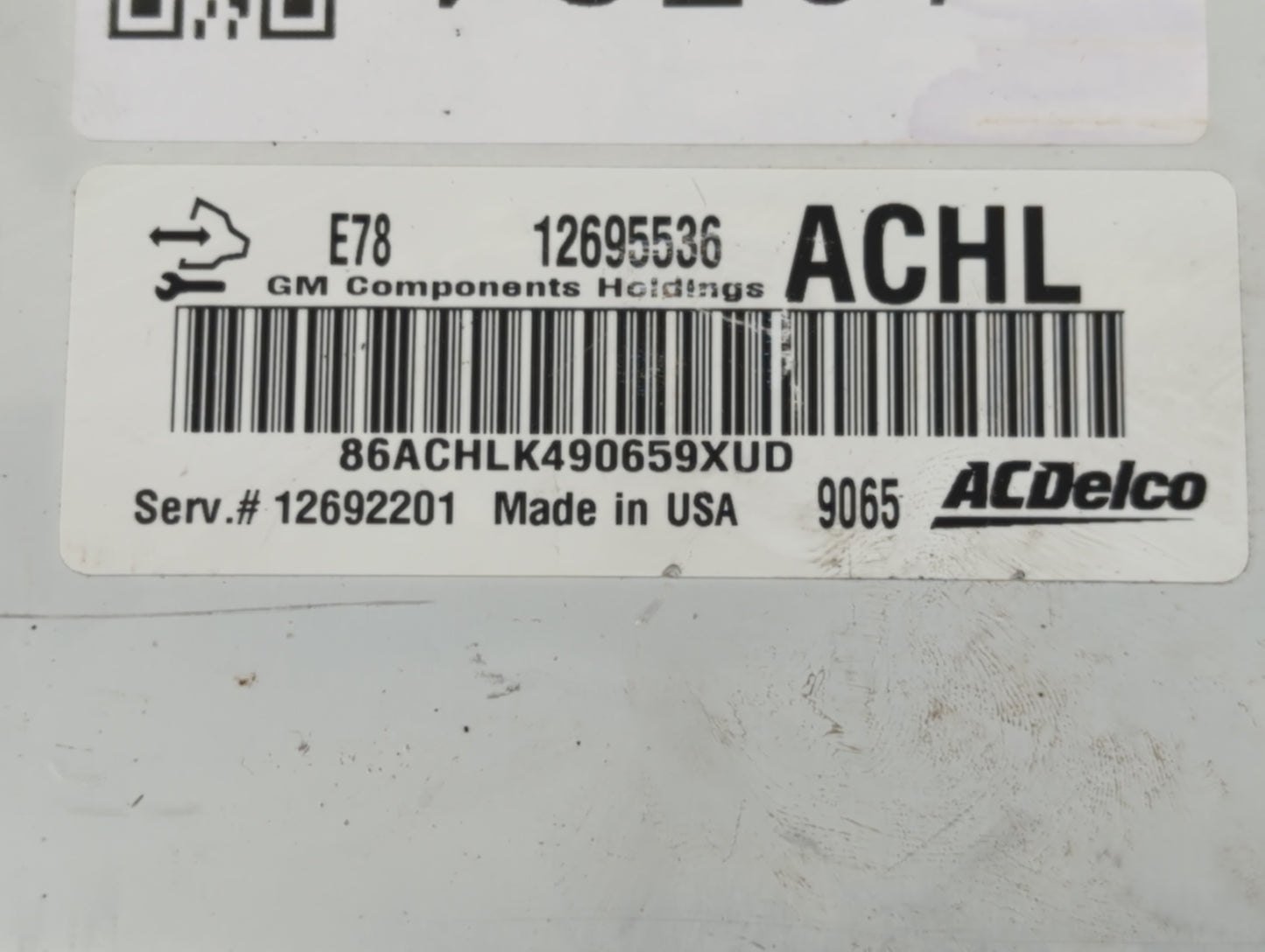 2017-2021 Chevrolet Trax PCM Engine Control Computer ECU ECM PCU OEM P/N:12692201 12695536 Fits Fits 2017 2018 2019 2020 202