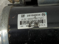 2013-2021 Chevrolet Trax Car Starter Motor Solenoid OEM P/N:M000T39173ZC 25194634 Fits OEM Used Auto Parts - Oemusedautopart