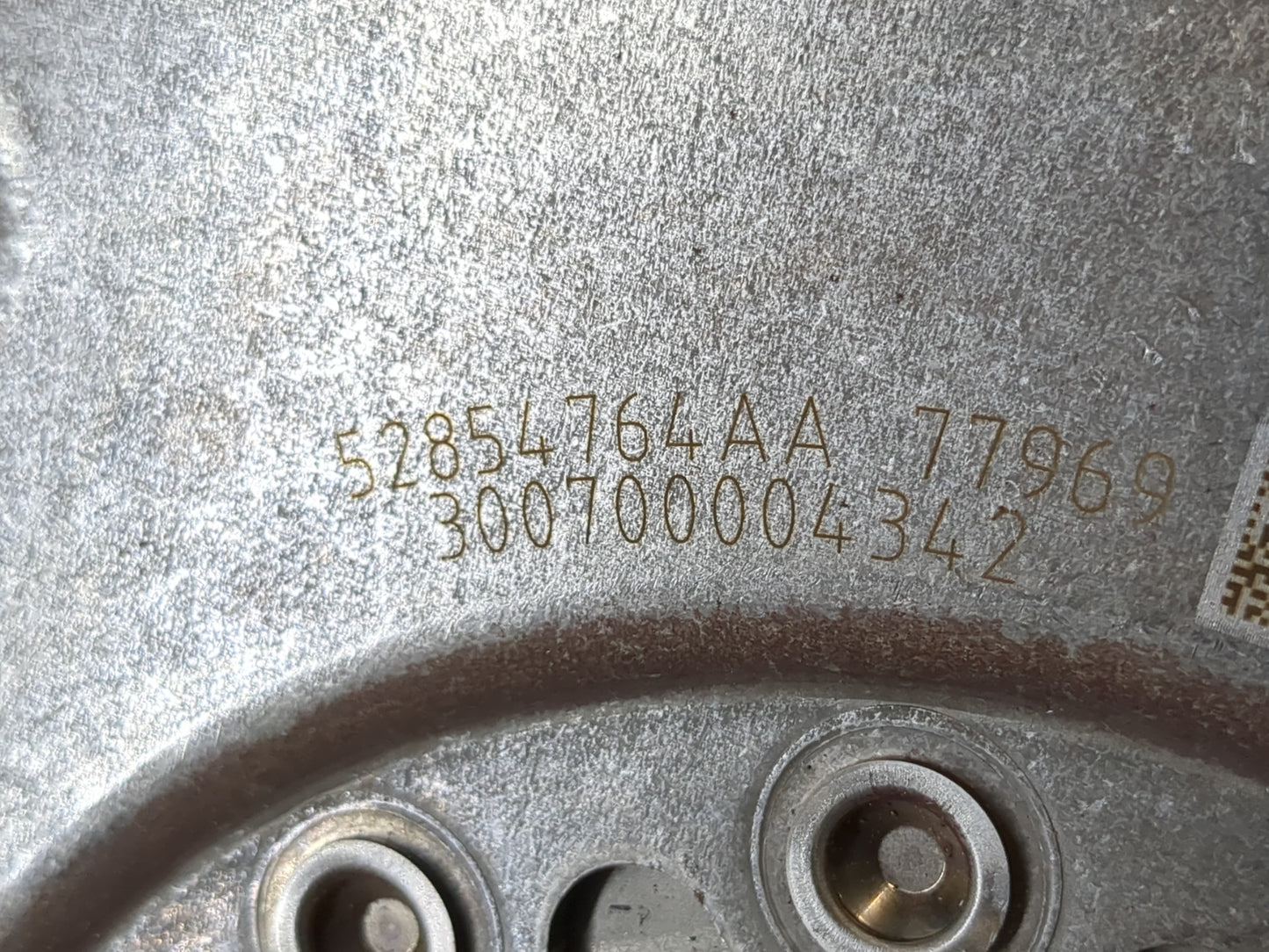 2019 Chrysler 300 Torque Converter Automatic Transmission OEM P/N:52854764AA Fits OEM Used Auto Parts - Oemusedautoparts1.co