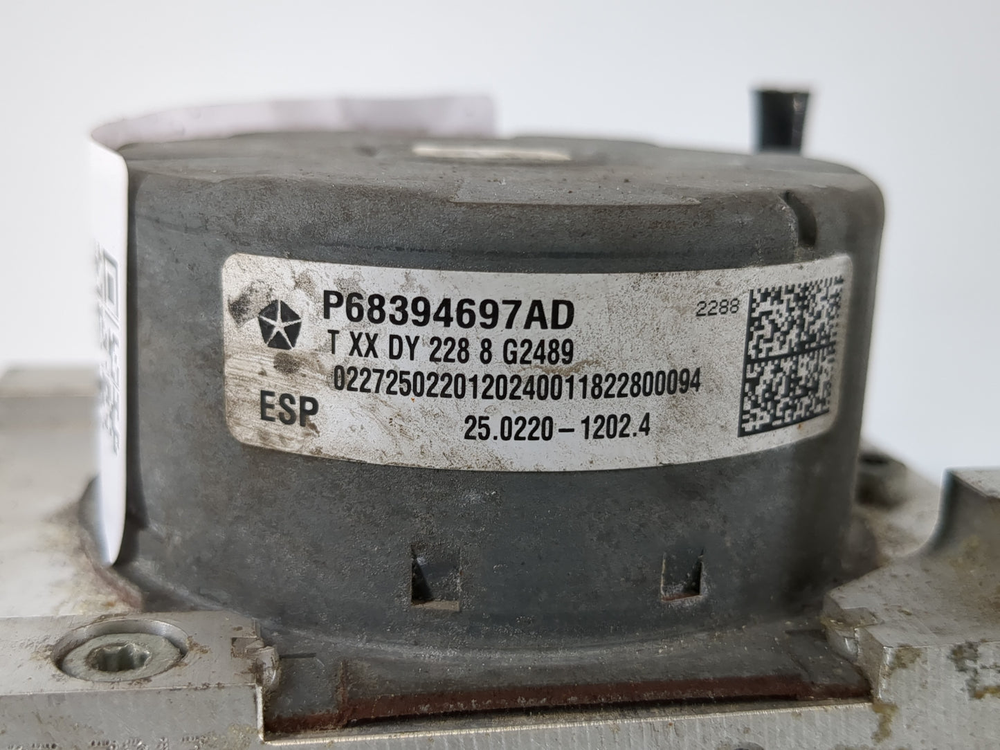 2018-2022 Chrysler 300 ABS Pump Control Module Replacement P/N:P68394697AD Fits Fits 2018 2019 2020 2021 2022 OEM Used Auto 