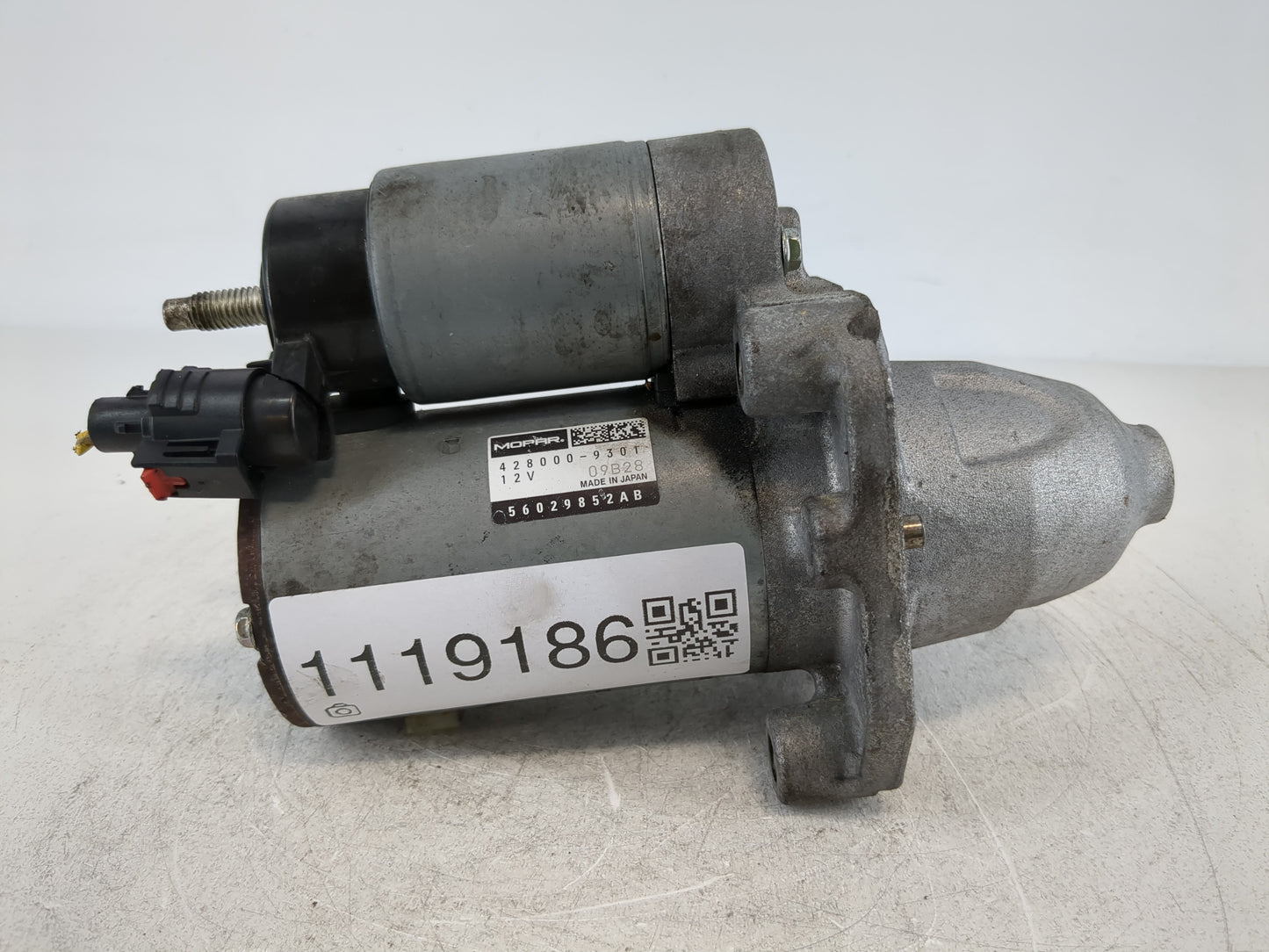 2017-2022 Chrysler 300 Car Starter Motor Solenoid OEM P/N:56029852AB 428000-9301 Fits OEM Used Auto Parts - Oemusedautoparts