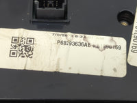 2017-2022 Chrysler 300 Climate Control Module Temperature AC/Heater Replacement P/N:P68293636AE Fits OEM Used Auto Parts - O