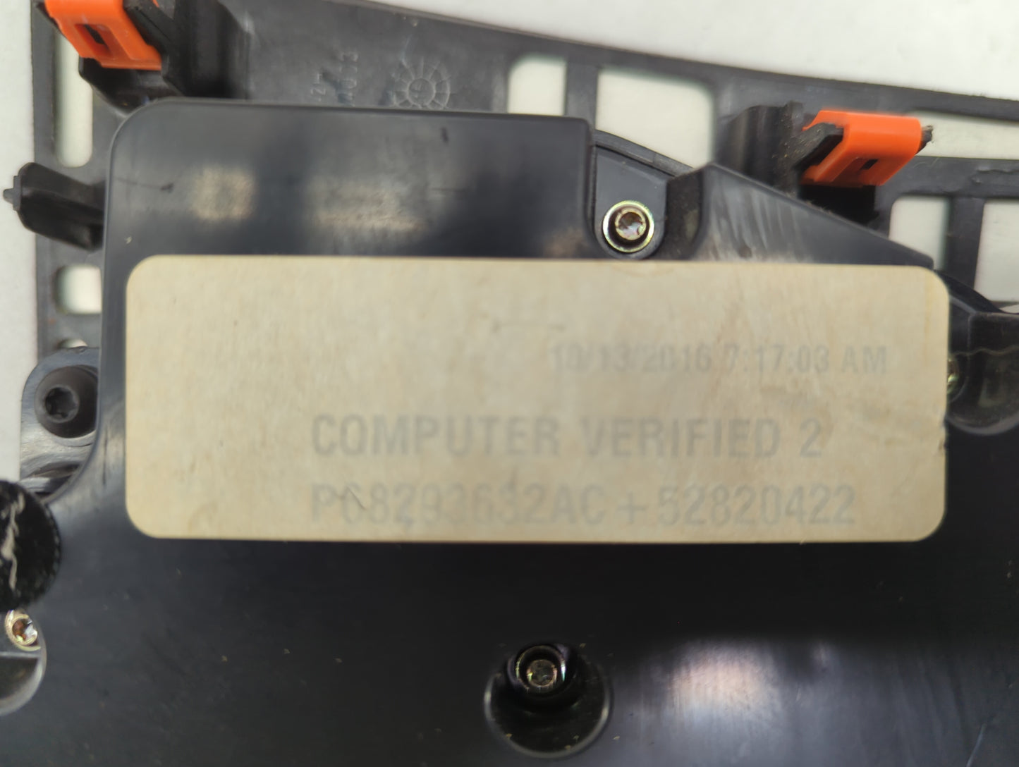2017-2022 Chrysler 300 Climate Control Module Temperature AC/Heater Replacement P/N:P68293631AD 91790591 Fits OEM Used Auto 