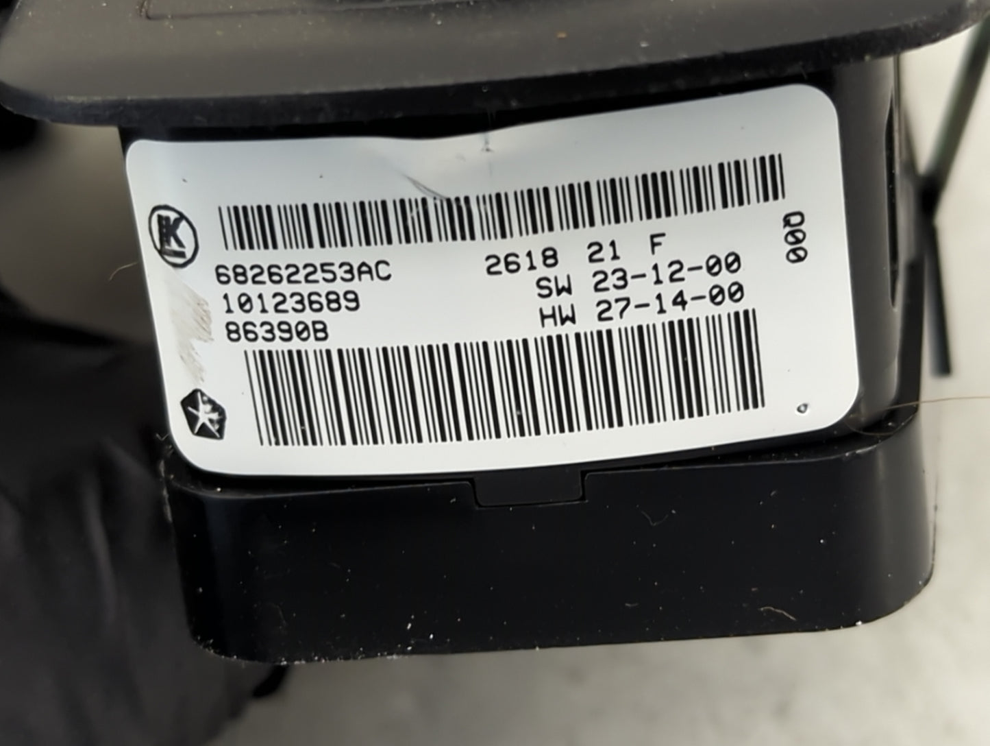 2015-2019 Chrysler 300 Master Power Window Switch Replacement Driver Side Left P/N:68262253AC Fits OEM Used Auto Parts - Oem
