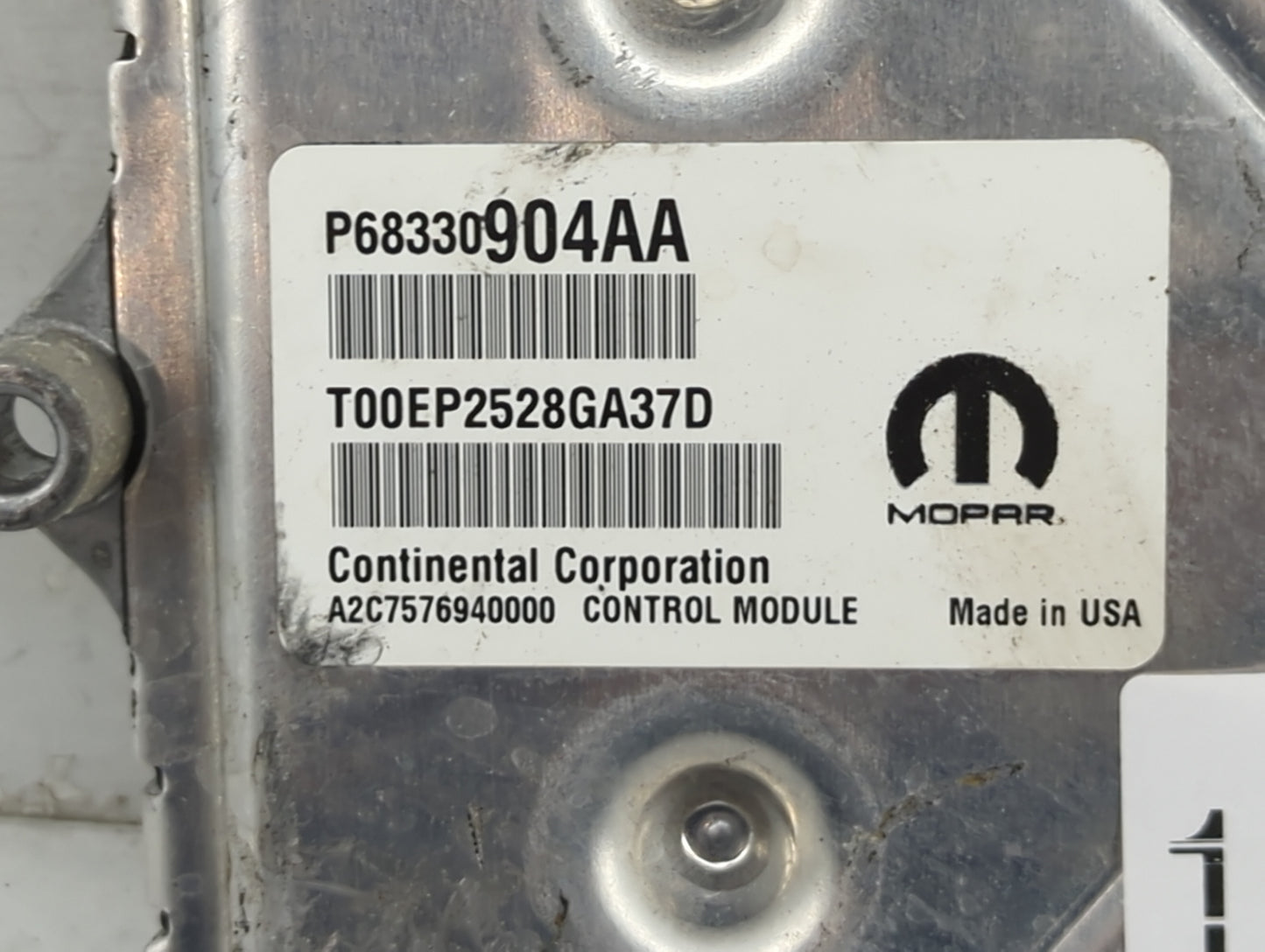 2018-2019 Chrysler 300 PCM Engine Control Computer ECU ECM PCU OEM P/N:P68395679AD P68330904AA, A2C7576940000 Fits Fits 2018