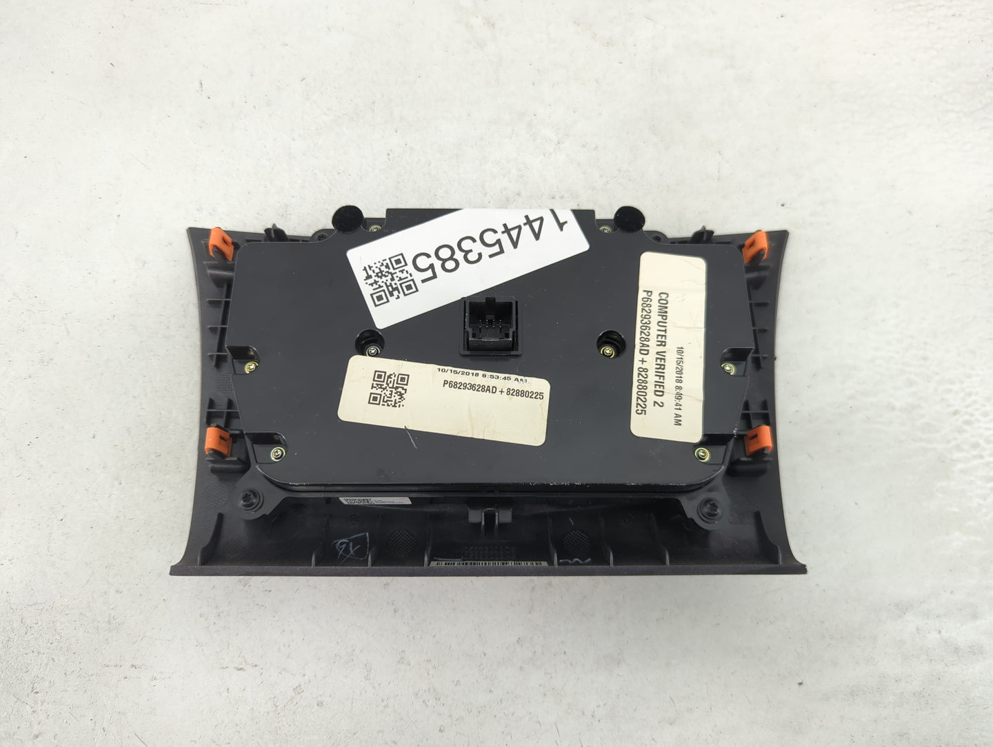2017-2022 Chrysler 300 Climate Control Module Temperature AC/Heater Replacement P/N:P68293628AD 82880225 Fits OEM Used Auto 
