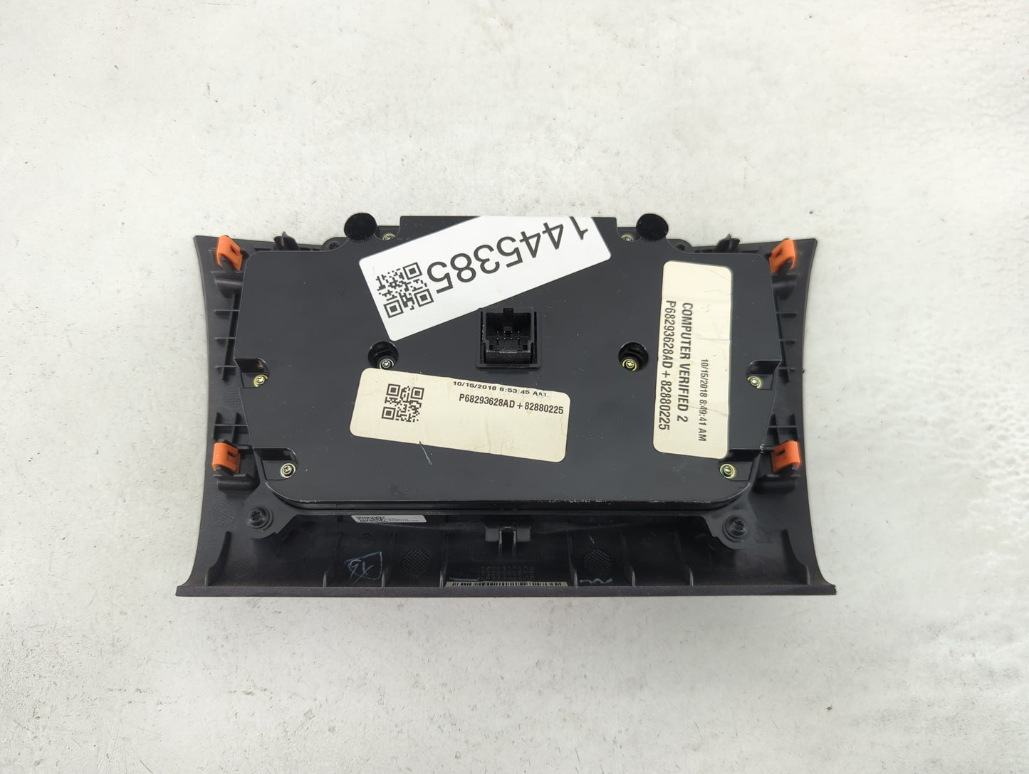 2017-2022 Chrysler 300 Climate Control Module Temperature AC/Heater Replacement P/N:P68293628AD 82880225 Fits OEM Used Auto 
