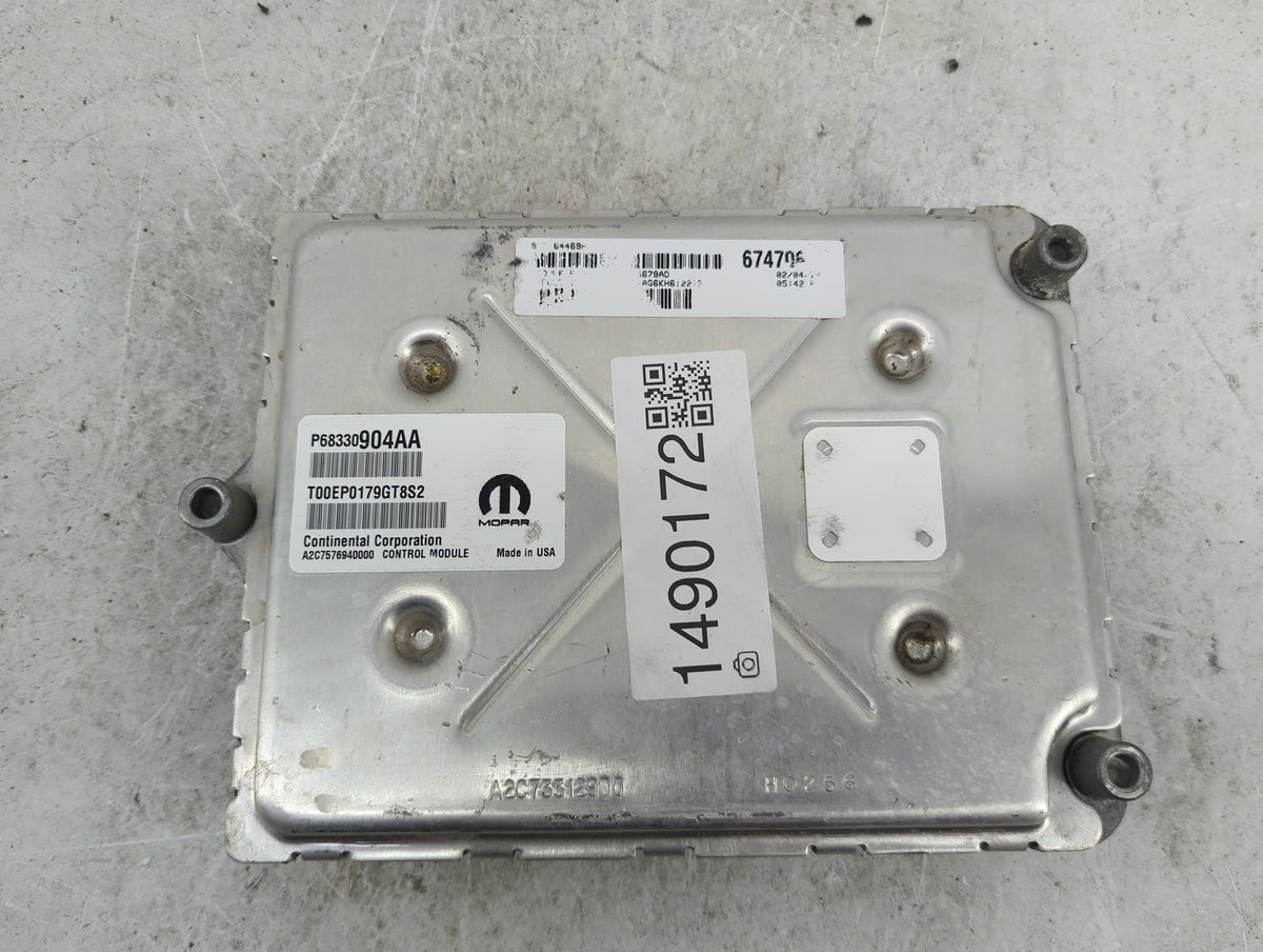 2018-2019 Chrysler 300 PCM Engine Control Computer ECU ECM PCU OEM P/N:P68330904AA T00EP0179GT8S2, A2C7576940000 Fits 2018 2