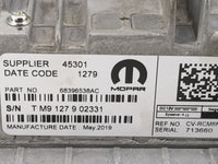 2019 Chrysler 300 Radio AM FM Cd Player Receiver Replacement P/N:68396538AC Fits OEM Used Auto Parts - Oemusedautoparts1.com