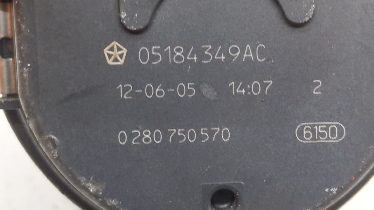 2011-2018 Chrysler 300 Throttle Body P/N:05184349AB 05184349AE, 05184349AC Fits Fits 2011 2012 2013 2014 2015 2016 2017 2018