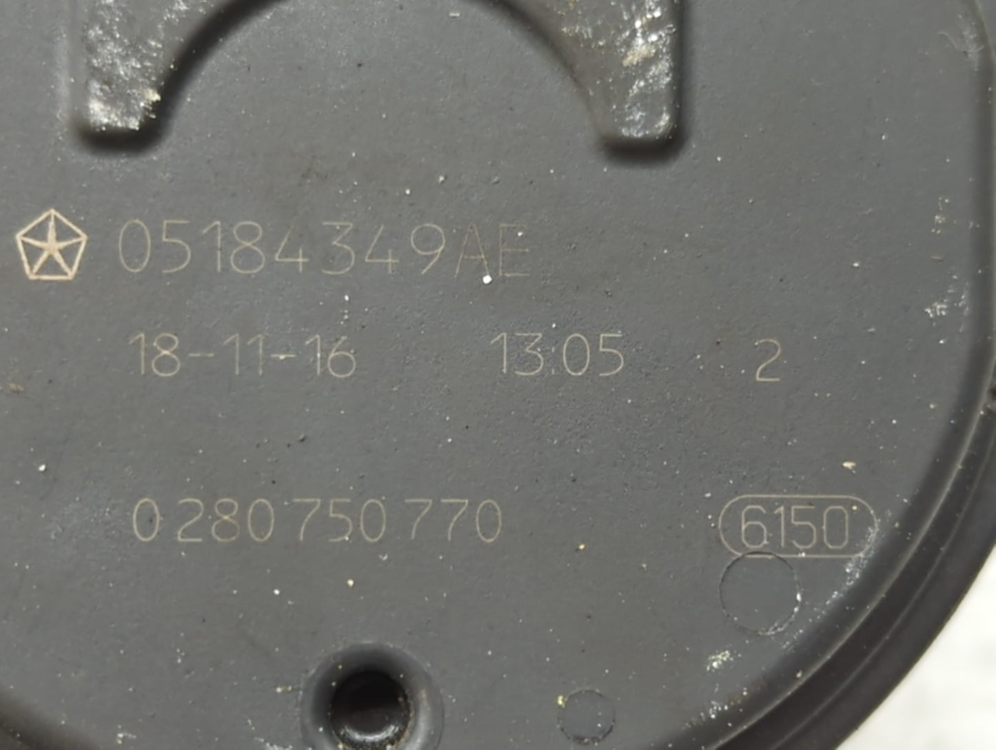 2011-2022 Chrysler 300 Throttle Body P/N:05184349AE 05184349AC Fits OEM Used Auto Parts - Oemusedautoparts1.com