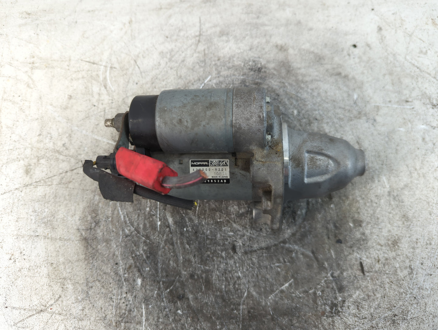 2017-2022 Chrysler 300 Car Starter Motor Solenoid OEM P/N:428000-9301 Fits OEM Used Auto Parts - Oemusedautoparts1.com