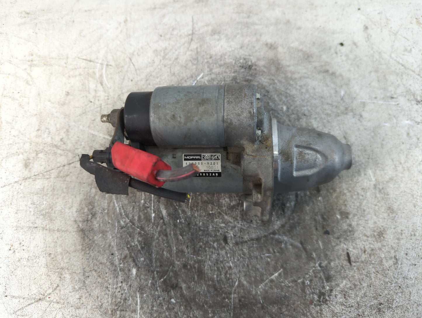2017-2022 Chrysler 300 Car Starter Motor Solenoid OEM P/N:428000-9301 Fits OEM Used Auto Parts - Oemusedautoparts1.com